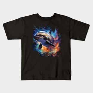 Porpoise Rainbow Kids T-Shirt